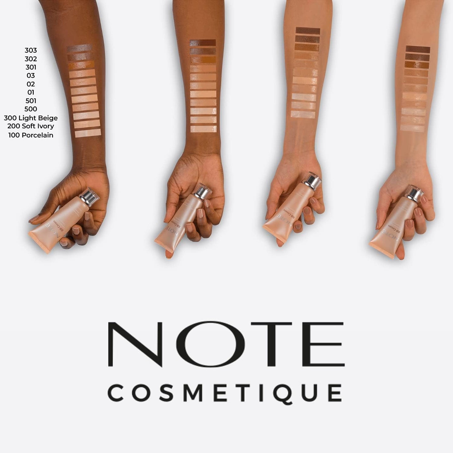 NOTE COSMÉTIQUE - BB Crème Hydratante Teintée | Maquillage Et Soin De La Peau Tout-En-Un | Protection SPF 15 Et Hydratation Intense | Tous Les Types De Peau (03)
